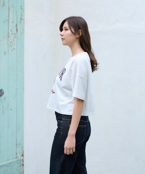 CARA O CRUZ / キャラ・オ・クルス Tシャツ | 洗える ロゴエンブレムＴシャツ | 詳細7