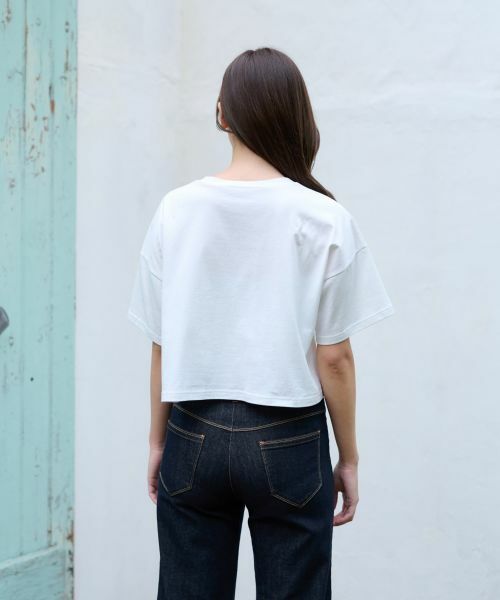 CARA O CRUZ / キャラ・オ・クルス Tシャツ | 洗える ロゴエンブレムＴシャツ | 詳細8