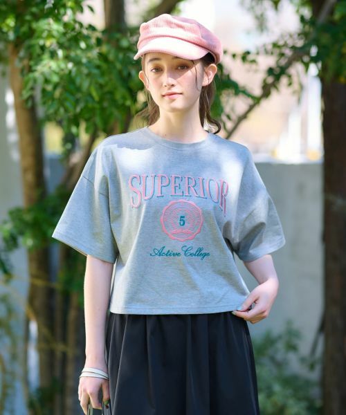 CARA O CRUZ / キャラ・オ・クルス Tシャツ | 洗える ロゴエンブレムＴシャツ | 詳細9