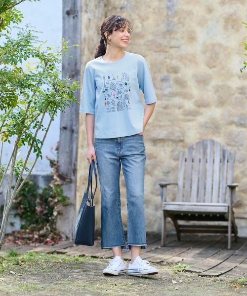 CARA O CRUZ / キャラ・オ・クルス Tシャツ | プリント刺繍Tシャツ【35th】 | 詳細10