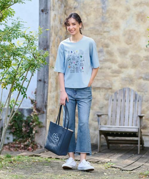 CARA O CRUZ / キャラ・オ・クルス Tシャツ | プリント刺繍Tシャツ【35th】 | 詳細11