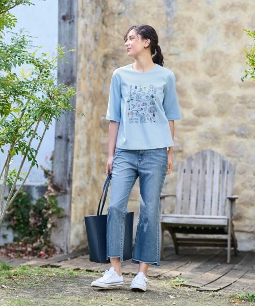 CARA O CRUZ / キャラ・オ・クルス Tシャツ | プリント刺繍Tシャツ【35th】 | 詳細12