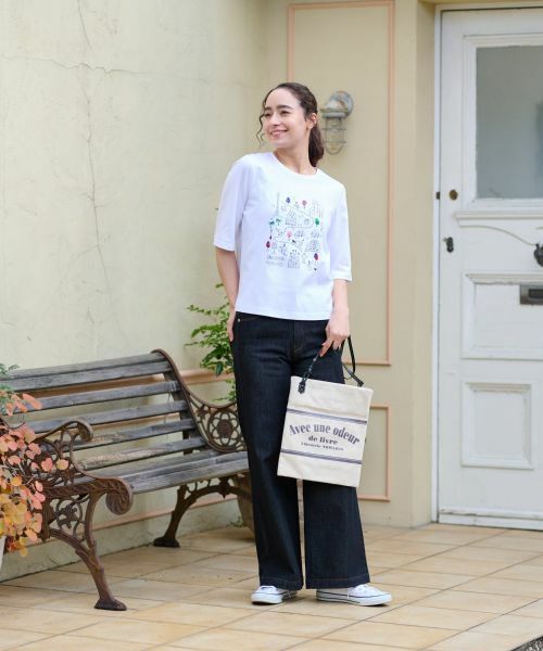 CARA O CRUZ / キャラ・オ・クルス Tシャツ | プリント刺繍Tシャツ【35th】 | 詳細15