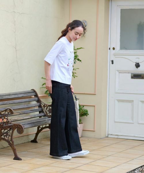 CARA O CRUZ / キャラ・オ・クルス Tシャツ | プリント刺繍Tシャツ【35th】 | 詳細16