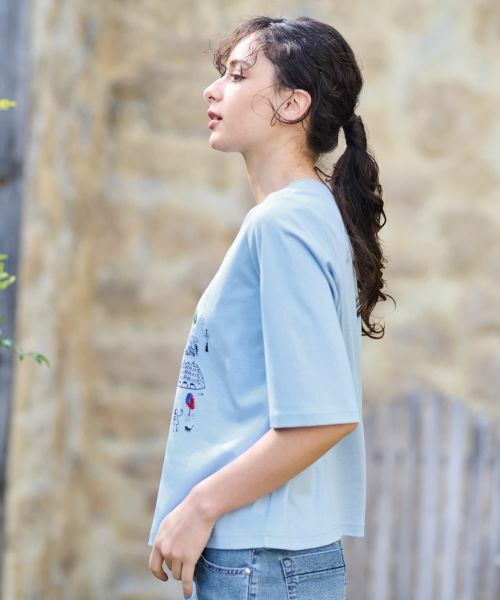 CARA O CRUZ / キャラ・オ・クルス Tシャツ | プリント刺繍Tシャツ【35th】 | 詳細8