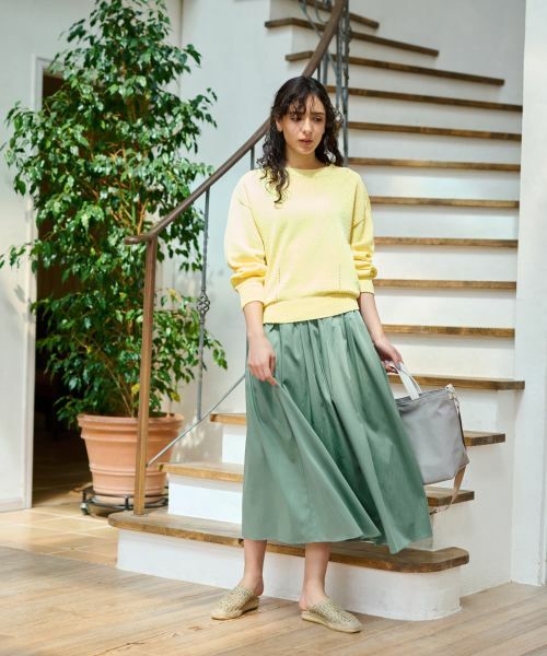 CARA O CRUZ / キャラ・オ・クルス ニット・セーター | 洗える シャリ感のあるカラーニット【ホールガーメント】 | 詳細20