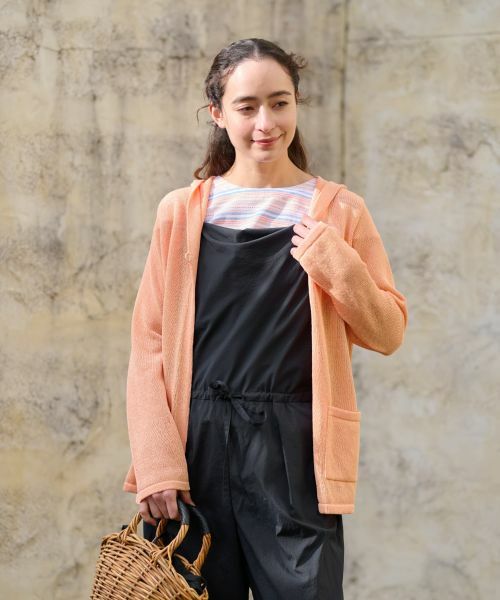 CARA O CRUZ / キャラ・オ・クルス カーディガン・ボレロ | 洗える シャリ感のあるカラーカーディガン【ホールガーメント】 | 詳細7