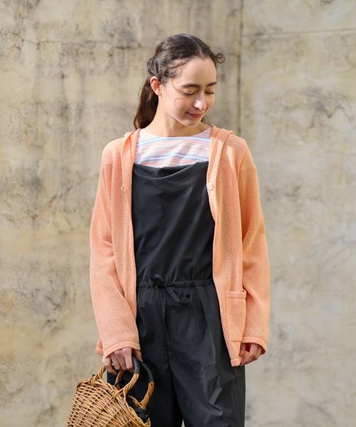 CARA O CRUZ / キャラ・オ・クルス カーディガン・ボレロ | 洗える シャリ感のあるカラーカーディガン【ホールガーメント】 | 詳細8