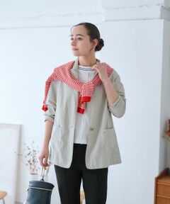 CARA O CRUZ / キャラ・オ・クルス テーラードジャケット | ピークドラペルジャケット