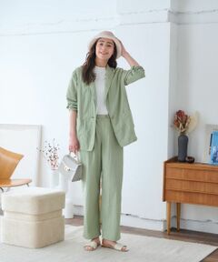 CARA O CRUZ / キャラ・オ・クルス テーラードジャケット | ピークドラペルジャケット