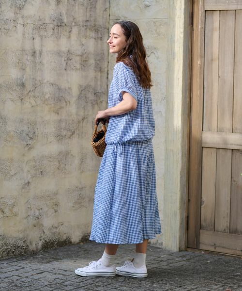 CARA O CRUZ / キャラ・オ・クルス シャツ・ブラウス | 洗える ギンガムチェックブラウス【セットアップ】 | 詳細20