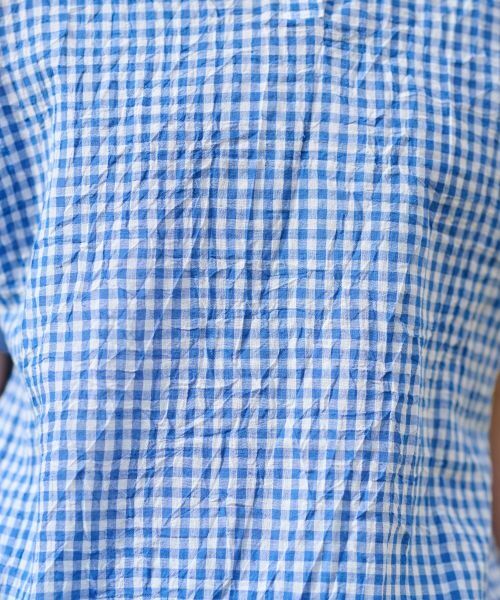 CARA O CRUZ / キャラ・オ・クルス シャツ・ブラウス | 洗える ギンガムチェックブラウス【セットアップ】 | 詳細29