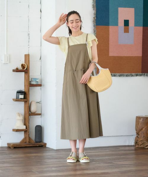 CARA O CRUZ / キャラ・オ・クルス ロング・マキシ丈ワンピース | ジャンパースカート | 詳細12