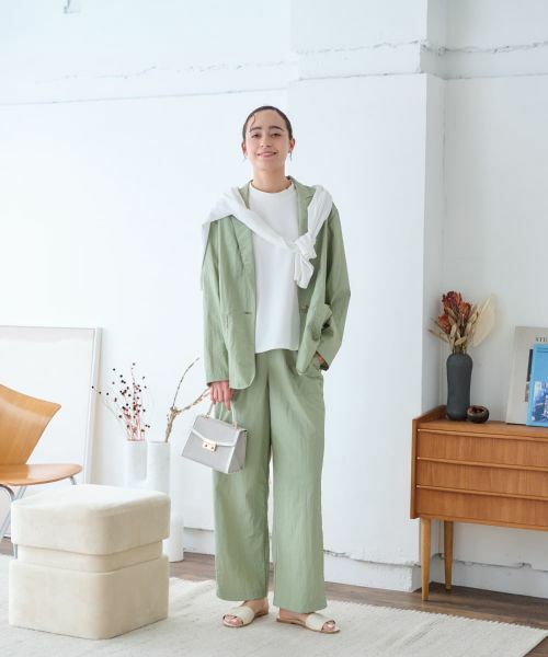 CARA O CRUZ / キャラ・オ・クルス その他パンツ | イージーワイドパンツ | 詳細12