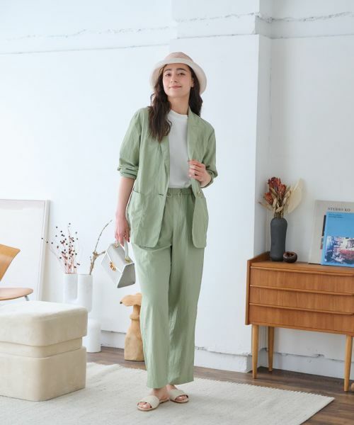 CARA O CRUZ / キャラ・オ・クルス その他パンツ | イージーワイドパンツ | 詳細14