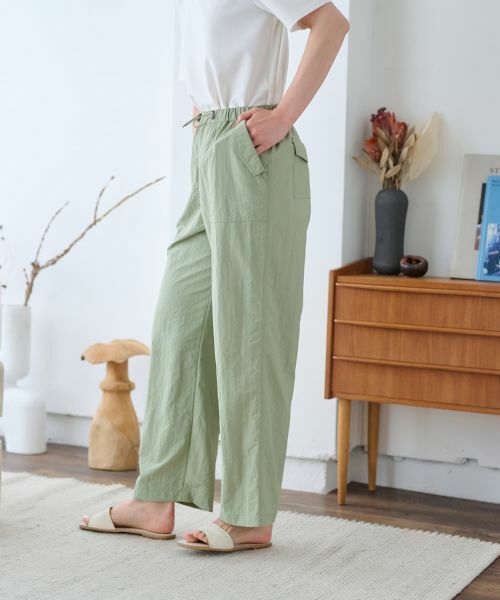 CARA O CRUZ / キャラ・オ・クルス その他パンツ | イージーワイドパンツ | 詳細4