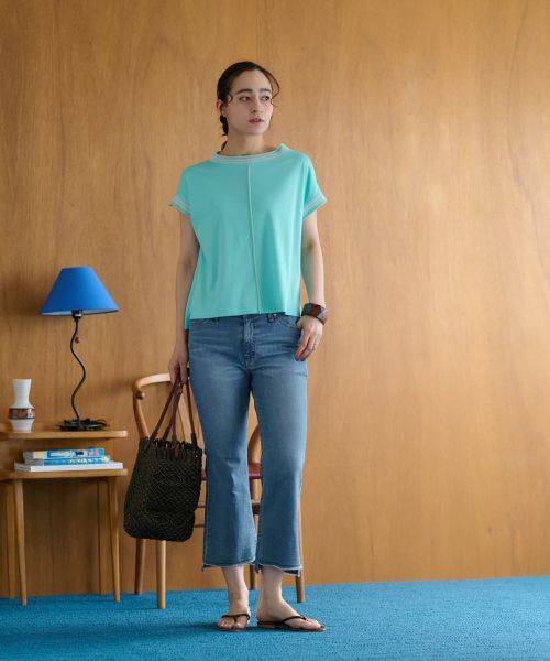 CARA O CRUZ / キャラ・オ・クルス Tシャツ | 配色ライン入りTシャツ | 詳細17