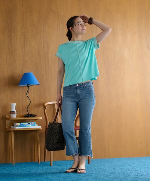 CARA O CRUZ / キャラ・オ・クルス Tシャツ | 配色ライン入りTシャツ | 詳細19