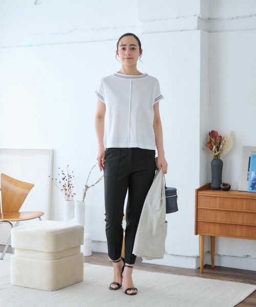 CARA O CRUZ / キャラ・オ・クルス Tシャツ | 配色ライン入りTシャツ | 詳細24