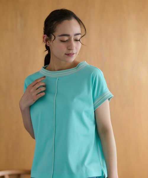 CARA O CRUZ / キャラ・オ・クルス Tシャツ | 配色ライン入りTシャツ | 詳細4