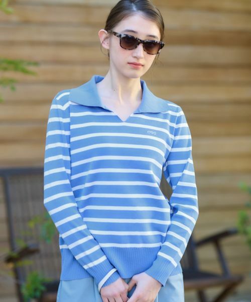 CARA O CRUZ / キャラ・オ・クルス ニット・セーター | 洗える マリンなボーダーニット | 詳細10