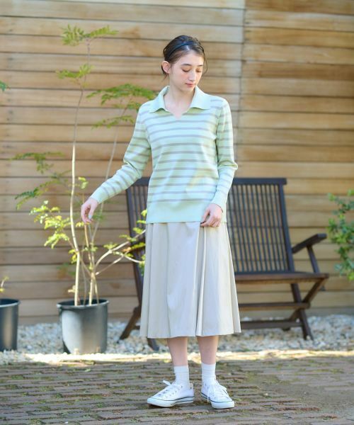 CARA O CRUZ / キャラ・オ・クルス ニット・セーター | 洗える マリンなボーダーニット | 詳細24
