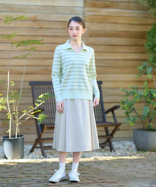 CARA O CRUZ / キャラ・オ・クルス ニット・セーター | 洗える マリンなボーダーニット | 詳細25