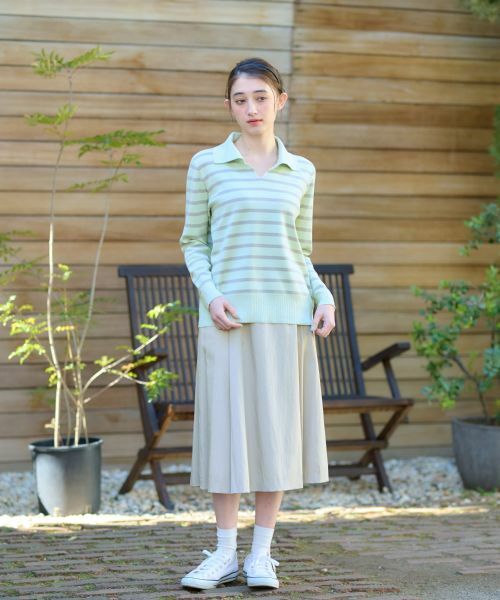 CARA O CRUZ / キャラ・オ・クルス ニット・セーター | 洗える マリンなボーダーニット | 詳細26