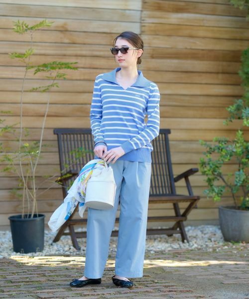 CARA O CRUZ / キャラ・オ・クルス ニット・セーター | 洗える マリンなボーダーニット | 詳細30