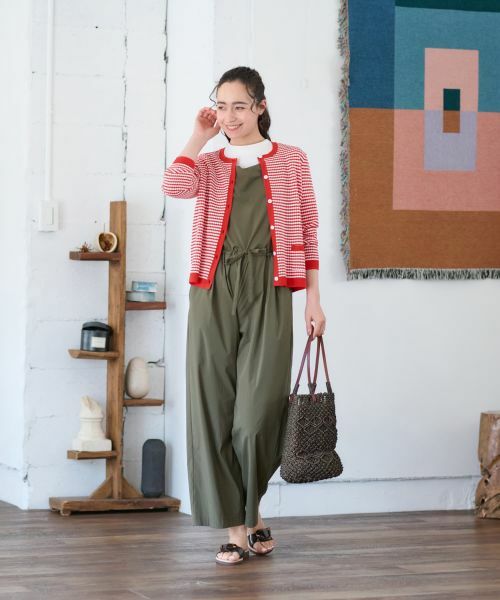 CARA O CRUZ / キャラ・オ・クルス カーディガン・ボレロ | ボーダーカーディガン【CoC by CARA O CRUZ】 | 詳細19