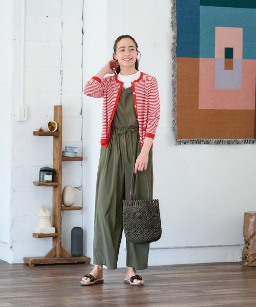 CARA O CRUZ / キャラ・オ・クルス カーディガン・ボレロ | ボーダーカーディガン【CoC by CARA O CRUZ】 | 詳細20