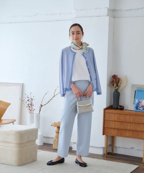 CARA O CRUZ / キャラ・オ・クルス カーディガン・ボレロ | ボーダーカーディガン【CoC by CARA O CRUZ】 | 詳細22