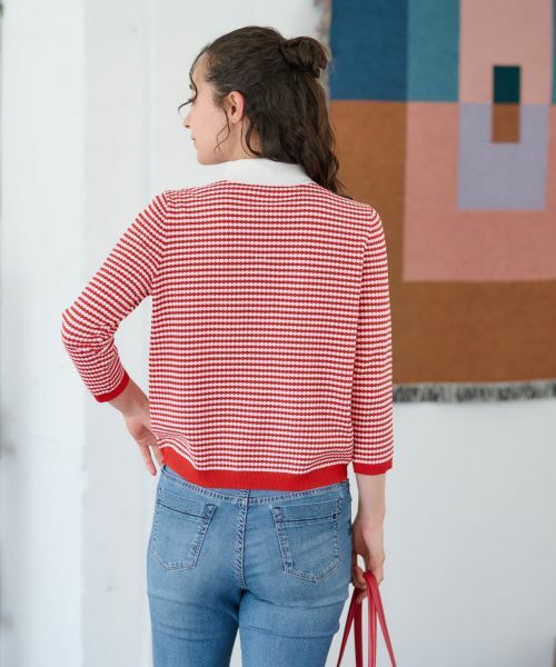 CARA O CRUZ / キャラ・オ・クルス ニット・セーター | ボーダーニット【CoC by CARA O CRUZ】 | 詳細8