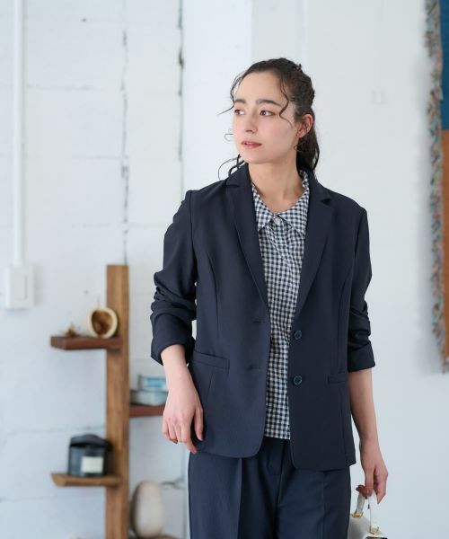 CARA O CRUZ / キャラ・オ・クルス テーラードジャケット | ブレザー【CoC by CARA O CRUZ】 | 詳細1
