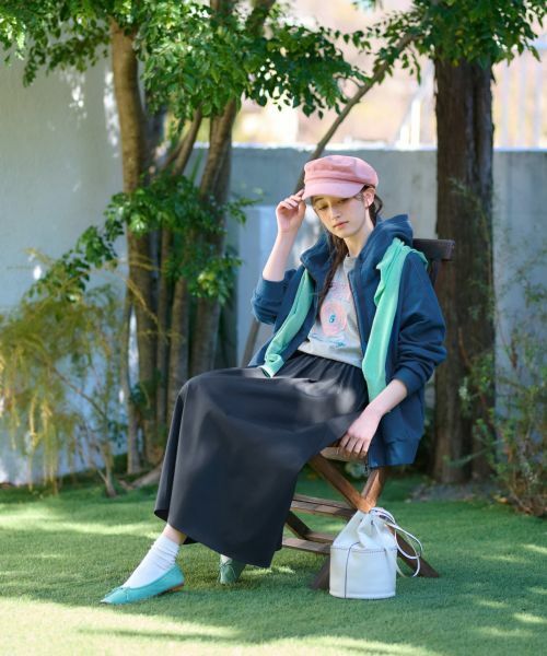 CARA O CRUZ / キャラ・オ・クルス ミニ・ひざ丈スカート | 【撥水】 洗える ウエストゴムフレアスカート【CoC by CARA O CRUZ】 | 詳細16