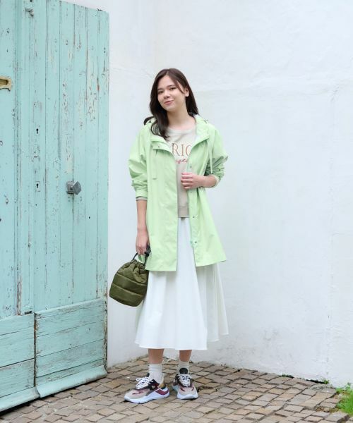 CARA O CRUZ / キャラ・オ・クルス ミニ・ひざ丈スカート | 【撥水】 洗える ウエストゴムフレアスカート【CoC by CARA O CRUZ】 | 詳細25