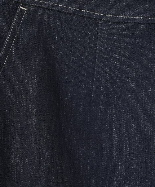 CARA O CRUZ / キャラ・オ・クルス ミニ・ひざ丈スカート | 洗える 後ろウエストゴムのデニムスカート | 詳細20