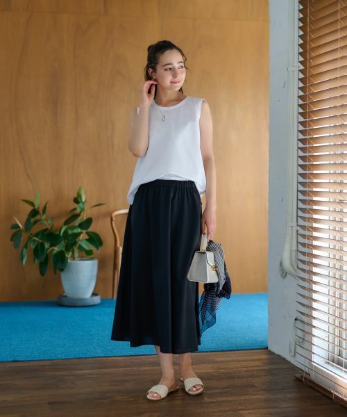 CARA O CRUZ / キャラ・オ・クルス カットソー | ノースリーブカットソー【CoC by CARA O CRUZ】 | 詳細11