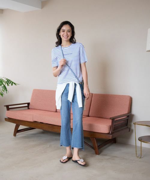 CARA O CRUZ / キャラ・オ・クルス カットソー | ボーダーカットソー【CoC by CARA O CRUZ】 | 詳細10