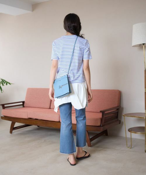 CARA O CRUZ / キャラ・オ・クルス カットソー | ボーダーカットソー【CoC by CARA O CRUZ】 | 詳細13