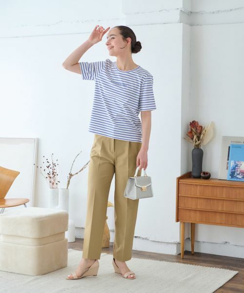 CARA O CRUZ / キャラ・オ・クルス カットソー | ボーダーカットソー【CoC by CARA O CRUZ】 | 詳細19