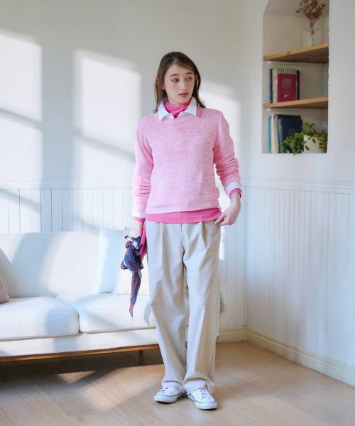 CARA O CRUZ / キャラ・オ・クルス カットソー | 洗える メッシュカットソー【CoC by CARA O CRUZ】 | 詳細17