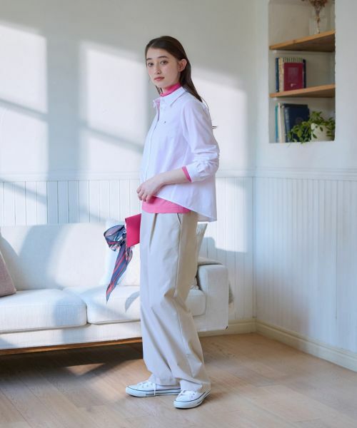 CARA O CRUZ / キャラ・オ・クルス カットソー | 洗える メッシュカットソー【CoC by CARA O CRUZ】 | 詳細18