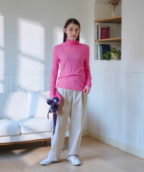 CARA O CRUZ / キャラ・オ・クルス カットソー | 洗える メッシュカットソー【CoC by CARA O CRUZ】 | 詳細19