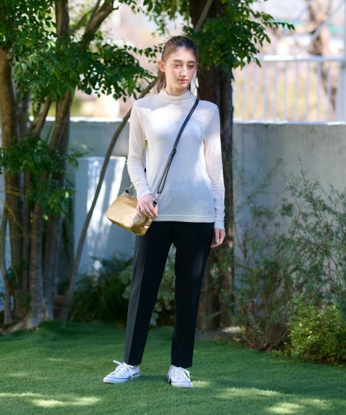 CARA O CRUZ / キャラ・オ・クルス カットソー | 洗える メッシュカットソー【CoC by CARA O CRUZ】 | 詳細24