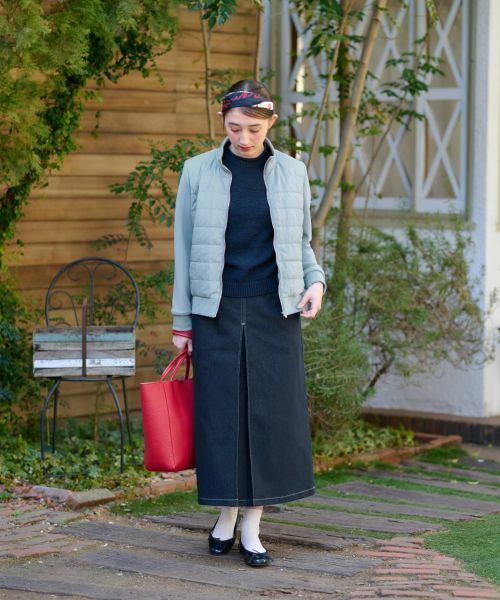 CARA O CRUZ / キャラ・オ・クルス テーラードジャケット | 異素材MIX中わたジャケット【CoC by CARA O CRUZ】 | 詳細20