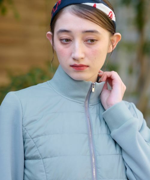 CARA O CRUZ / キャラ・オ・クルス テーラードジャケット | 異素材MIX中わたジャケット【CoC by CARA O CRUZ】 | 詳細30