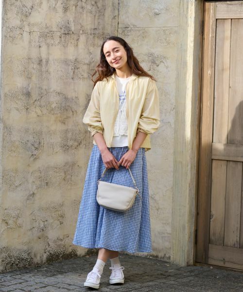 CARA O CRUZ / キャラ・オ・クルス カットソー | 【接触冷感】洗えるフレンチスリーブのロゴTシャツ【CoC by CARA O CRUZ】 | 詳細13