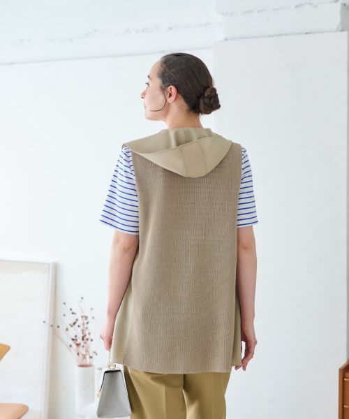 CARA O CRUZ / キャラ・オ・クルス テーラードジャケット | フーデッドベスト【CoC by CARA O CRUZ】 | 詳細10