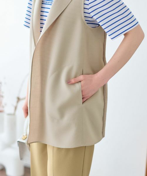 CARA O CRUZ / キャラ・オ・クルス テーラードジャケット | フーデッドベスト【CoC by CARA O CRUZ】 | 詳細22